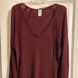 Free People We The Free Long Sweater, Size Large